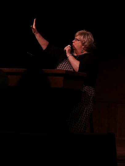 Liz Curtis Higgs was amazing at Mount Hermon Christian Writers Conference