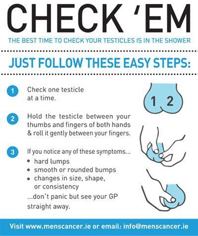 How to check for testicular cancer
