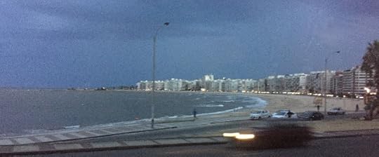 driving along Rambla