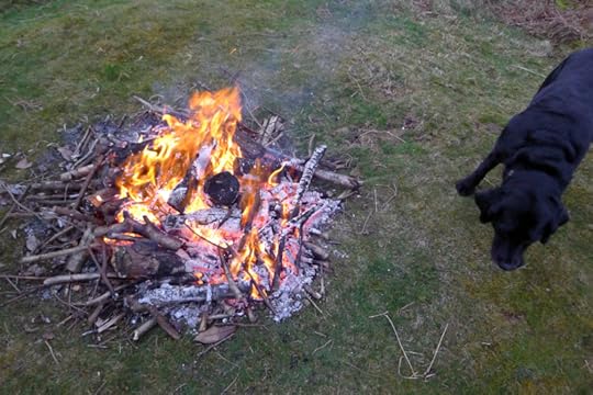 Easter sunrise, Nattadon Hill