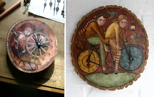 The Old Mother Time Clock and The Wedding Clock