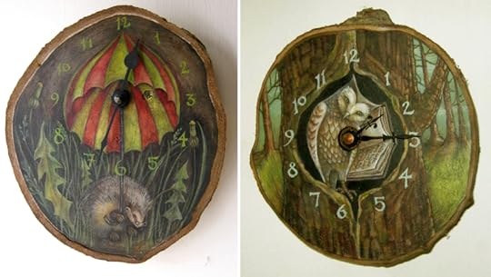 The Hedge-Brother Clock and The Word-Owl Clock