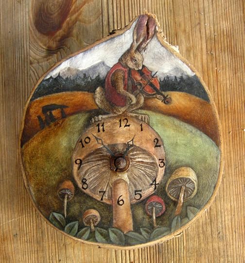 The Hare Mycomusicologist Clock
