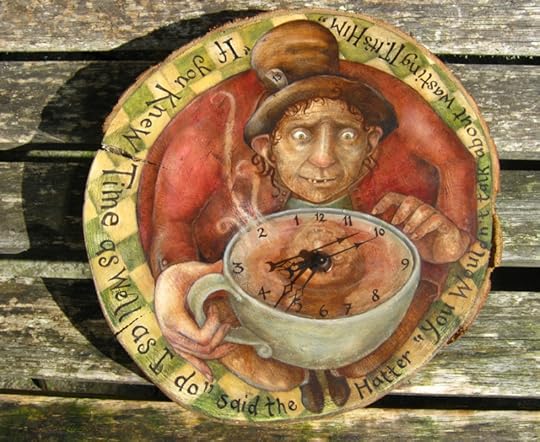 The Mad Hatter Clock