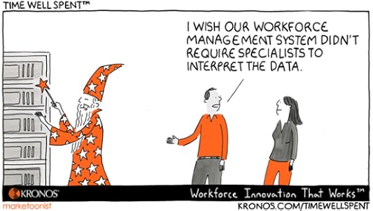 Kronos cartoon, Time Well Spent, data, metrics, interpret data