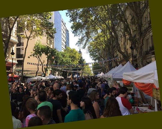 Av. de Mayo Street Celebration