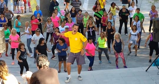 Dance Aerobics at Parque Micaela Bastidas