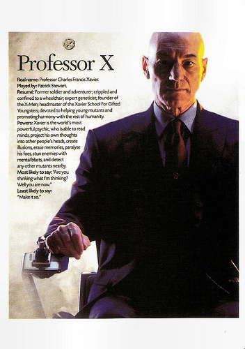 Patrick Stewart in X-Men (2000)