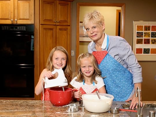 Nancy Zieman Baking Cookies with her Grandaughters in I Sew For Fun