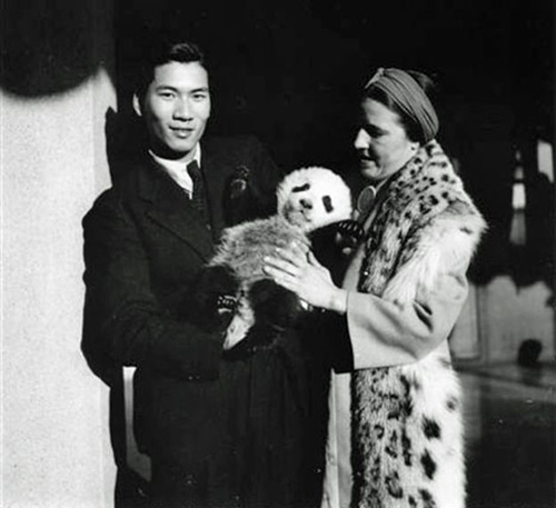 first panda