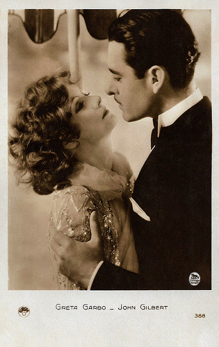 Greta Garbo and John Gilbert in A Woman of Affairs (1928)