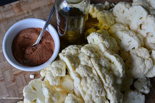 Cauliflower Steak with Olive Oil and Spices