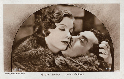 Greta Garbo and John Gilbert in Flesh and the Devil (1926)