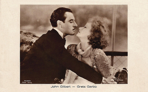 Greta Garbo and John Gilbert in A Woman of Affairs (1928)