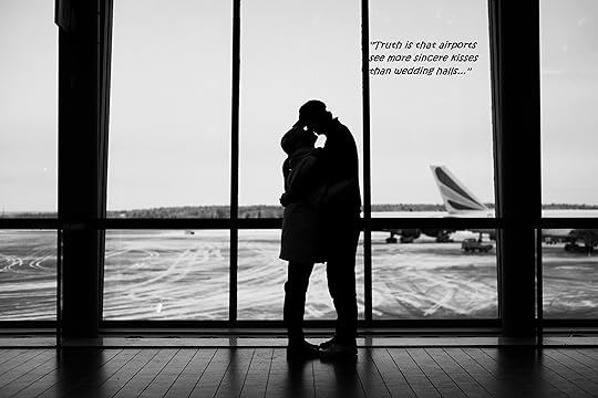 Image result for romantic airport farewell images