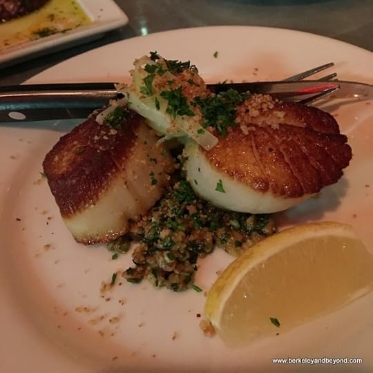 scallops at Mediterranean Exploration Company in Portland, Oregon