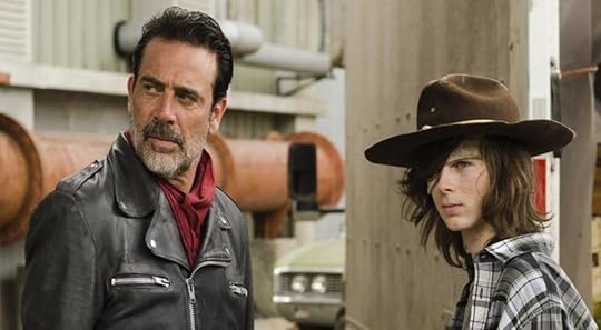 Image result for the walking dead carl and negan