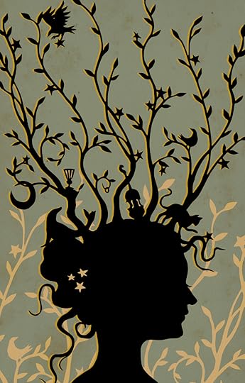 An illustration for Delia Sherman's ''Young Woman in a Garden'' by Kathleen Jennings