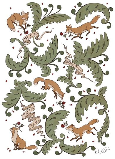 Be Bold (calendar art) by Kathleen Jennings