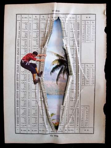 Erwan Soyer book collage