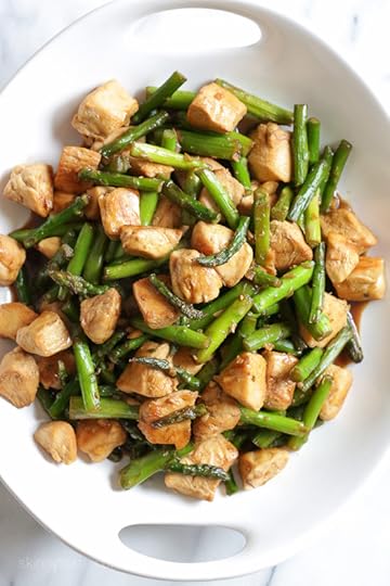 Spring is in the air and asparagus is season, which means I'll be eating this Teriyaki Chicken and Asparagus Stir-Fry as often as I can, it's one of my Spring favorites! 