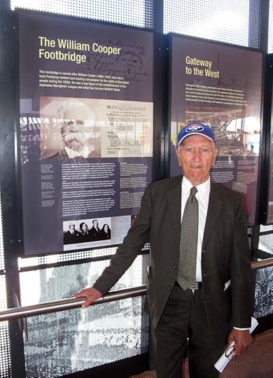 Uncle Boydie at William Cooper Bridge opening 2014