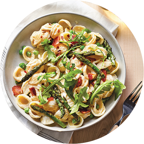 White Wine Spring Pasta from The Minimalist Kitchen and The Fauxmartha
