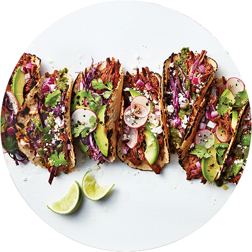 Beef Chimichurri Tacos from The Minimalist Kitchen and The Fauxmartha