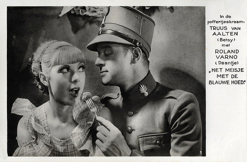 Truus van Aalten and Roland Varno in Het meisje met den blauwen hoed (1934)