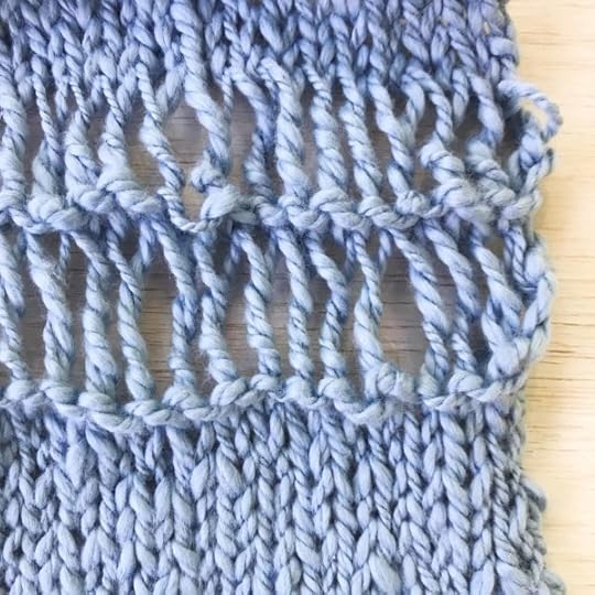 Openwork #Knitting Stitches | Video #tutorial by @iamvickiehowell #summerknitting #stitchpattern #SpringKnitting #elongatedcrossgarter