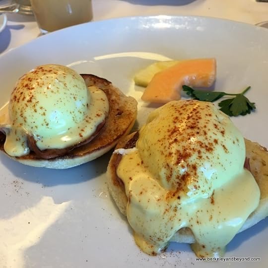 eggs Benedict aboard Holland America Line’s Nieuw Amsterdam