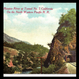 images of railroad near the Russian River