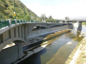 Entry Way to LA River Bike Path