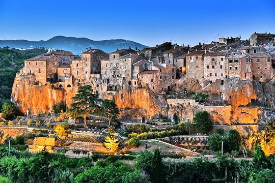  Pitigliano in Tuscany, Italy