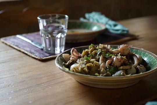 Squid and Artichokes