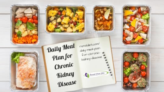 Daily Meal Plan For Chronic Kidney Disease