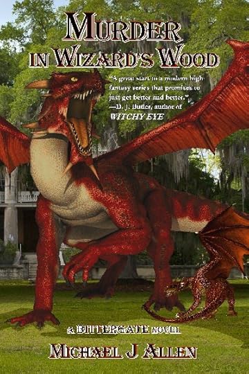 Murder in Wizard's Wood Cover