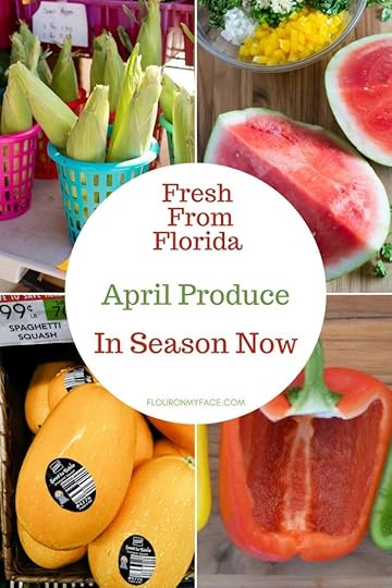 Fresh from Florida April produce in season now.