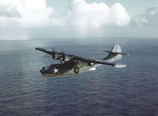 US Navy PBY Catalina on patrol, 1942-43 (US Navy photo)