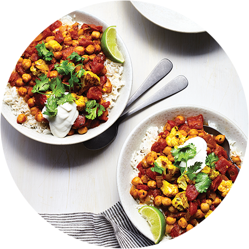Chickpea Tikka Masala from The Minimalist Kitchen by The Fauxmartha
