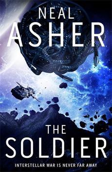 [Neal Asher signing The Soldier]