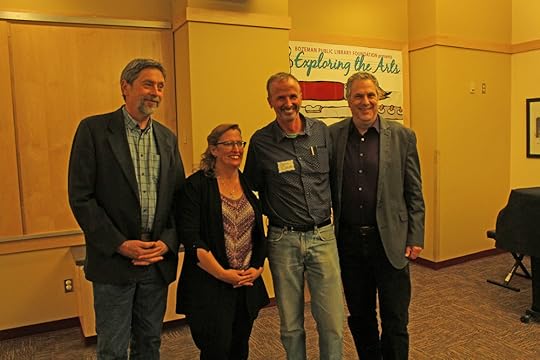 Jim Robbins, me, John Clayton, and David Abrams.