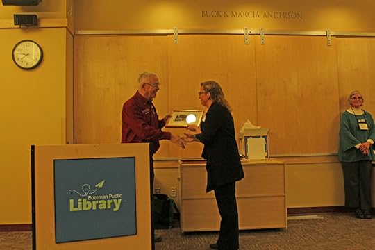 Dale Alger presenting my award. He's awesome.