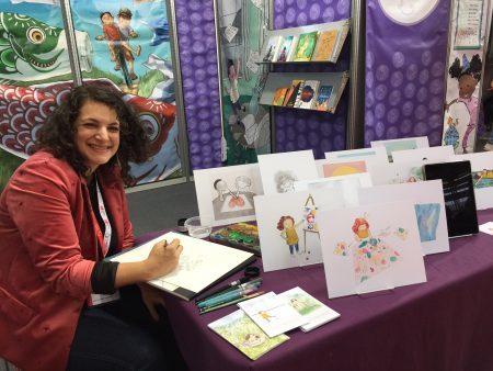 Sarah Baker, SCBWI at Bologna Book Fair
