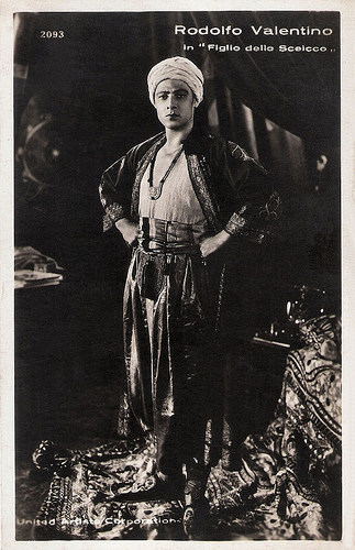 Rudolph Valentino in The Son of the Sheik (1926)