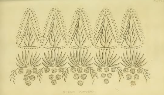 Ackermann's Repository February 1816: Muslin Patterns