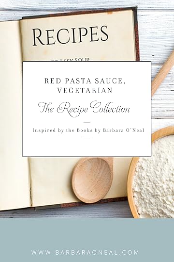 Red Pasta Sauce, Vegetarian