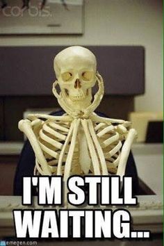 still waiting meme