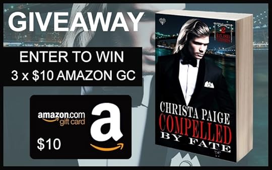 Compelled by Fate Giveaway Graphic