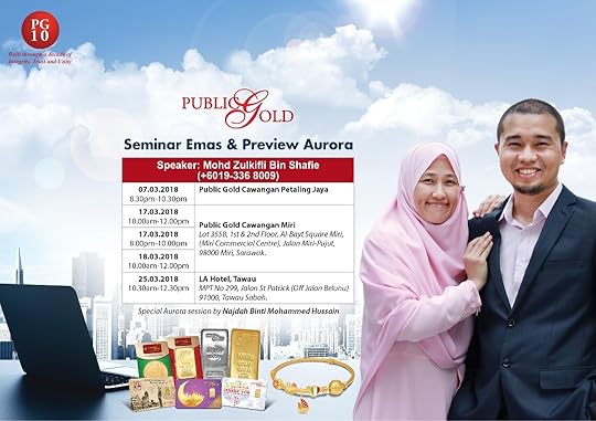 seminar emas public gold miri sarawak mohd zulkifli shafie mac 2018